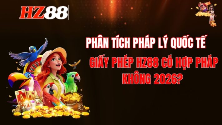 Giấy Phép HZ88 Có Hợp Pháp Không 2026? Phân Tích Pháp Lý Quốc Tế