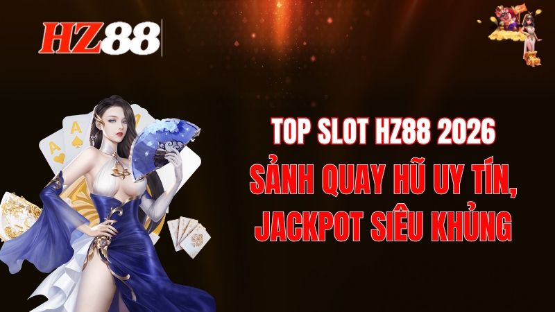 Top Slot HZ88 2026: Sảnh Quay Hũ Uy Tín, Jackpot Siêu Khủng